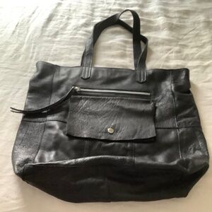 Great leather tote NWOT